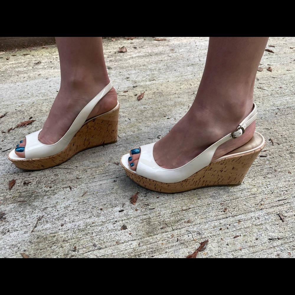 Beautiful white wedges